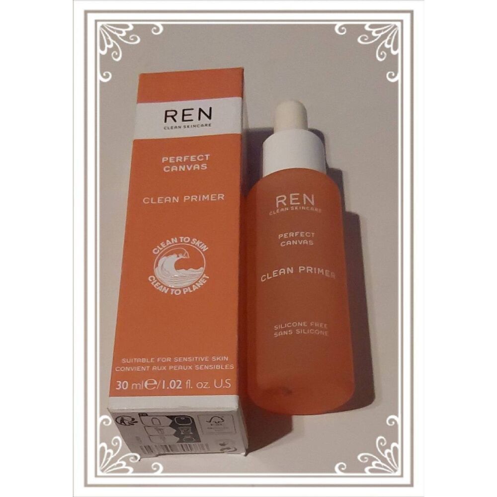 BNIB~REN CLEAN SKINCARE Perfect Canvas Clean Primer~30ml/1.02 fl.oz.